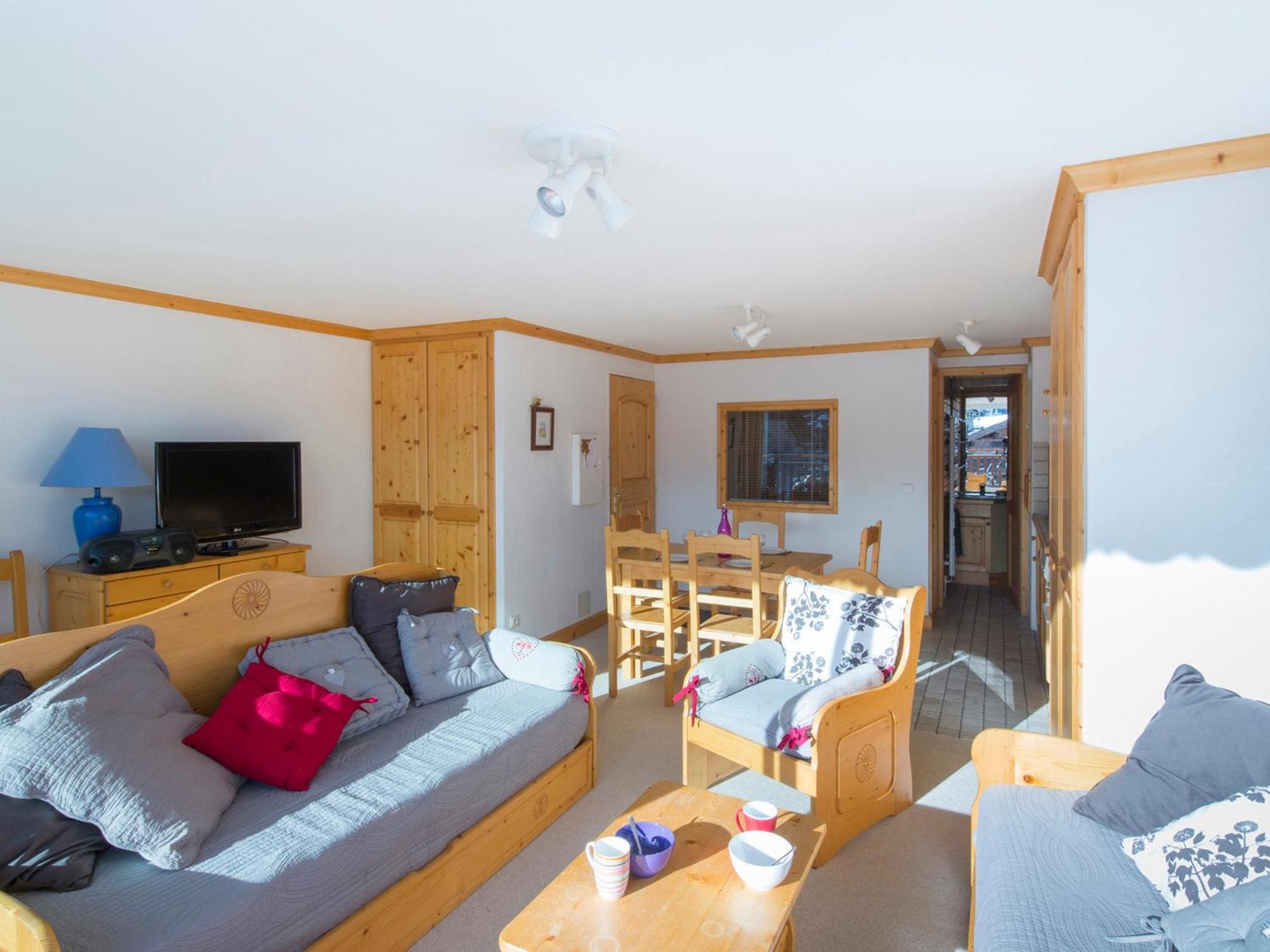 Appartement Cosy A Courchevel 1850 Avec Balcon Sud Et Proche Des Pistes - Fr-1-564-32 Exteriör bild